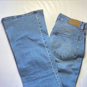 Madewell Women's Boot Cut Jeans - Light Blue